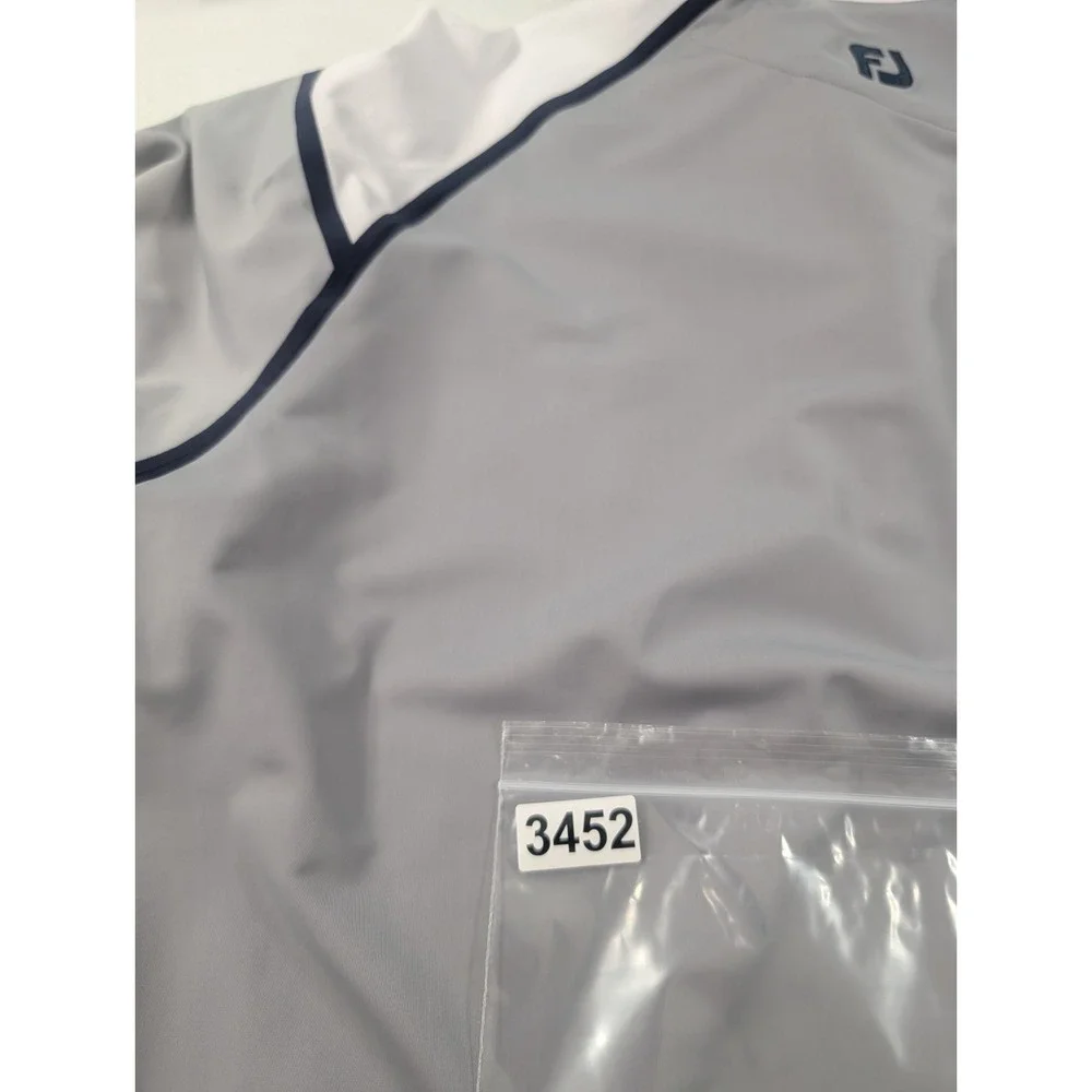 FJ Footjoy Wind Tech Pullover Performance Golf 1/4 Zip Guillardia Golf XL